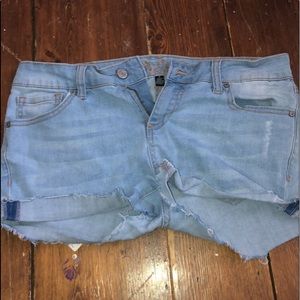 SIZE 5 WAX JEAN SHORTS